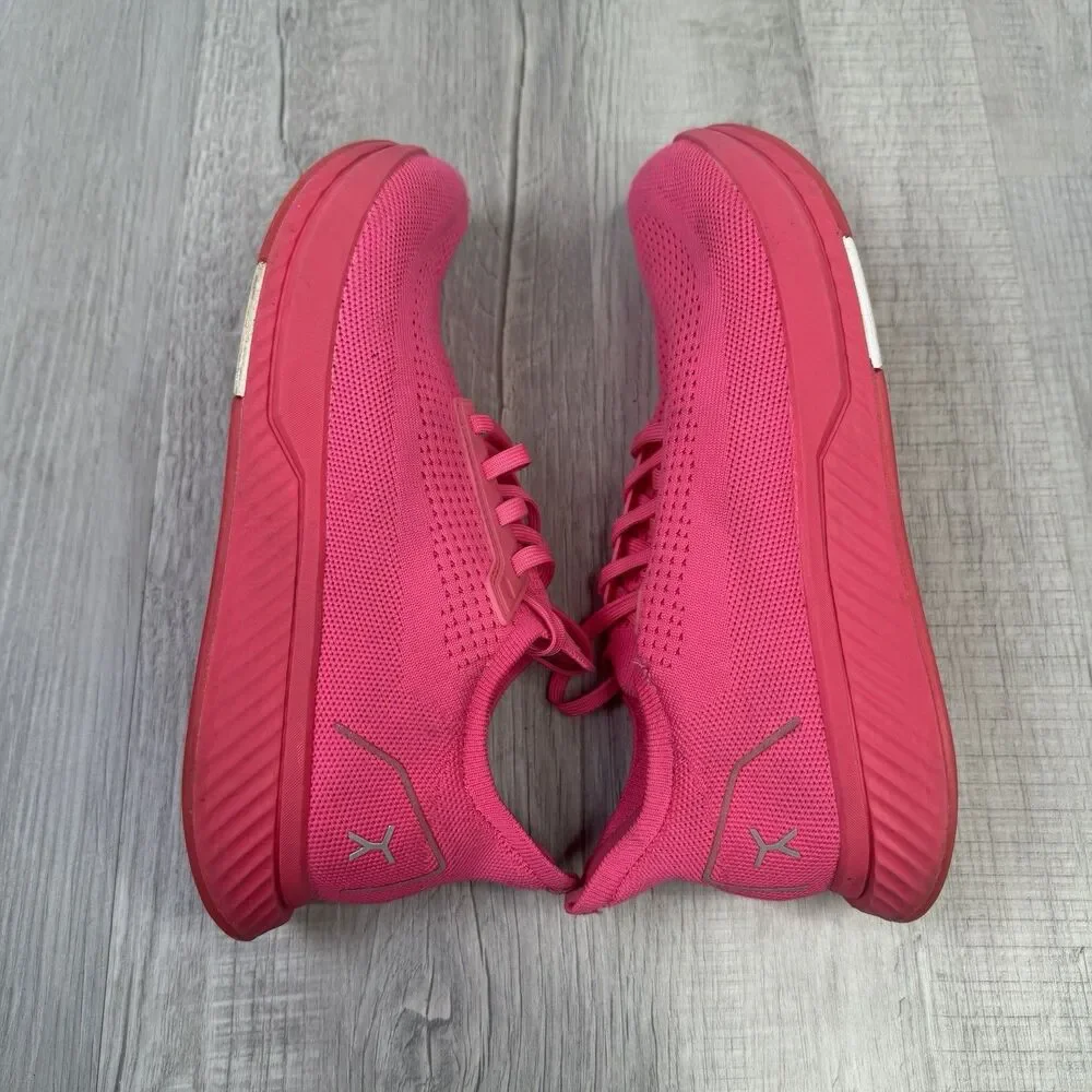 Flux Footwear Adapt Runner Neon Pink Womens 10 Athletic Knit Shoes Sneakers A - Picture 9 of 10